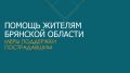 ПОМОЩЬ ЖИТЕЛЯМ БРЯНСКОЙ ОБЛАСТИ МЕРЫ ПОДДЕРЖКИ