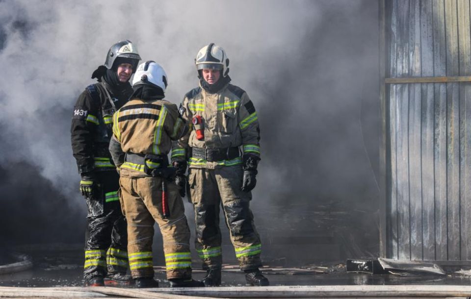 Пожар на объектах ТЭК в Волгоградской области. Последствия ночной атаки БПЛА ВСУ
