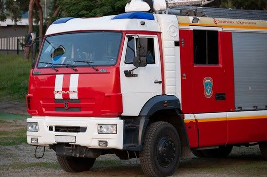 В Большом Полпино загорелось производство