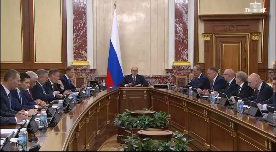 Михаил Мишустин провел заседание правительства