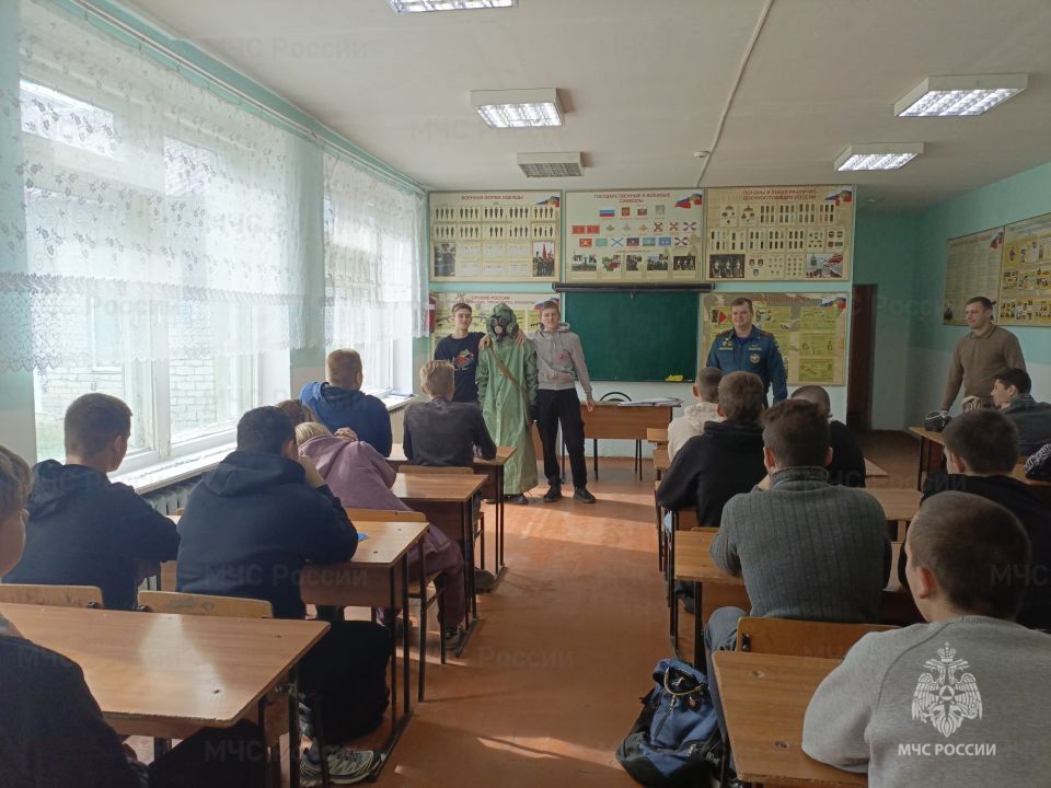 На территории Почепского района проведены открытые уроки культуры безопасности