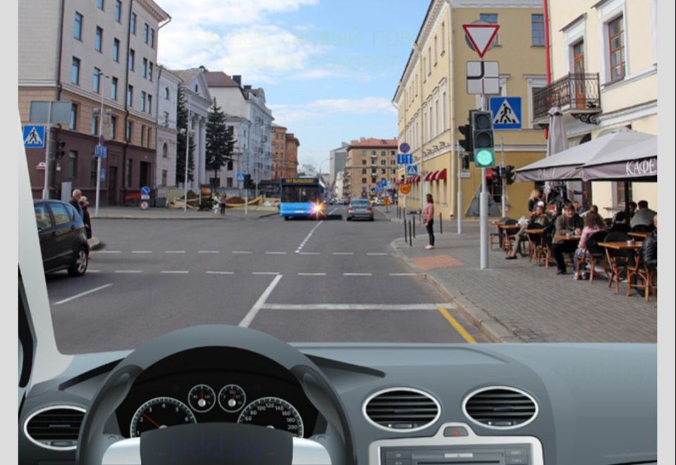 Повторяем ПДД вместе. Проверьте свои знания, а мы расскажем какими правилами нужно руководствоваться в этой ситуации