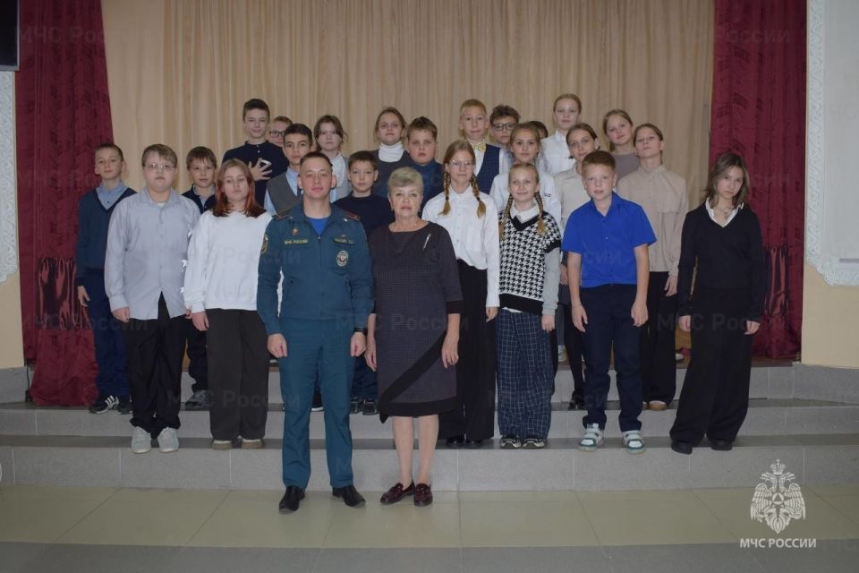 Школьники из Сельцо закрепили знания о пожарной безопасности