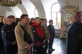 В Почепе состоялся молебен перед отправкой в армию новобранцев