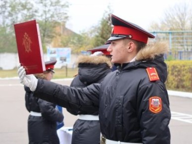В Брянской области состоялось открытие первого ведомственного кадетского класса Следственного комитета Российской Федерации