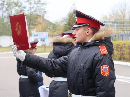 В Брянской области состоялось открытие первого ведомственного кадетского класса Следственного комитета Российской Федерации