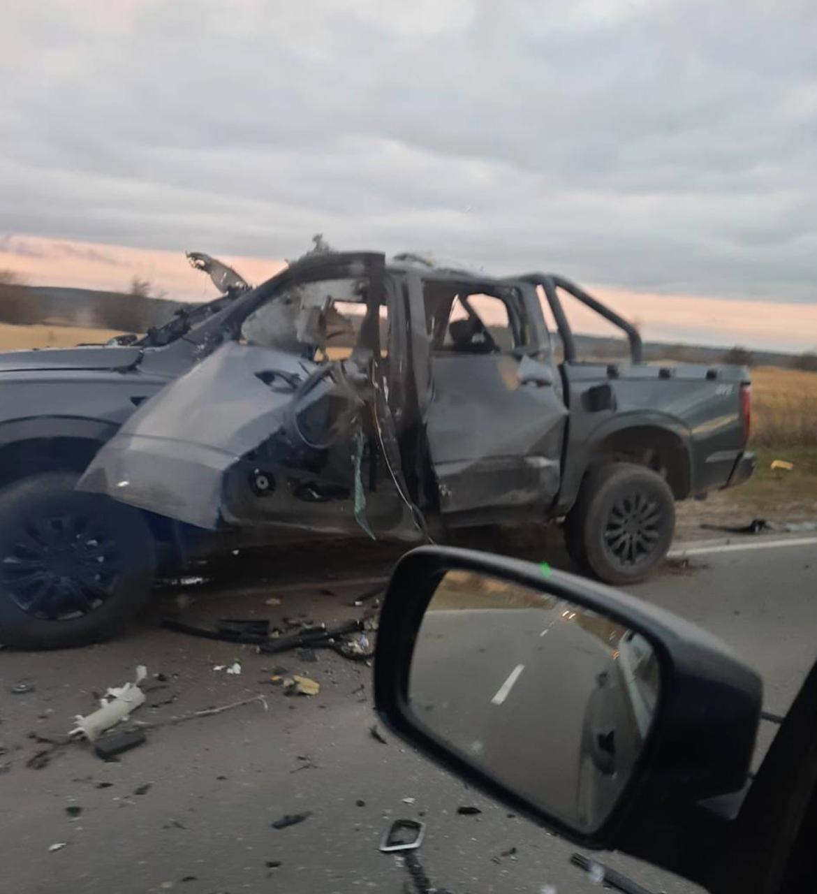 В сети появились фото последствий атак дронов в Погарском районе Брянской области