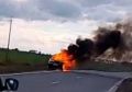 Искорёженные автомобили, взрывы и пожары - появились кадры из Погара