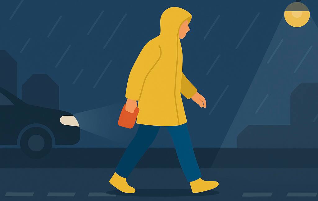 Памятка по безопасности поведения в тёмное время суток и при неблагоприятных погодных условиях