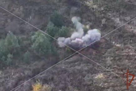 Брянские росгвардейцы уничтожили ретранслятор Starlink и пункт ВСУ в лесу