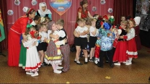 30. 10. 2025 года под девизом «Вместе мы — Россия», в МБДОУ – детский сад №22 «Солнышко», прошло яркое и масштабное событие посвящённое празднованию – «Дня народного единства»