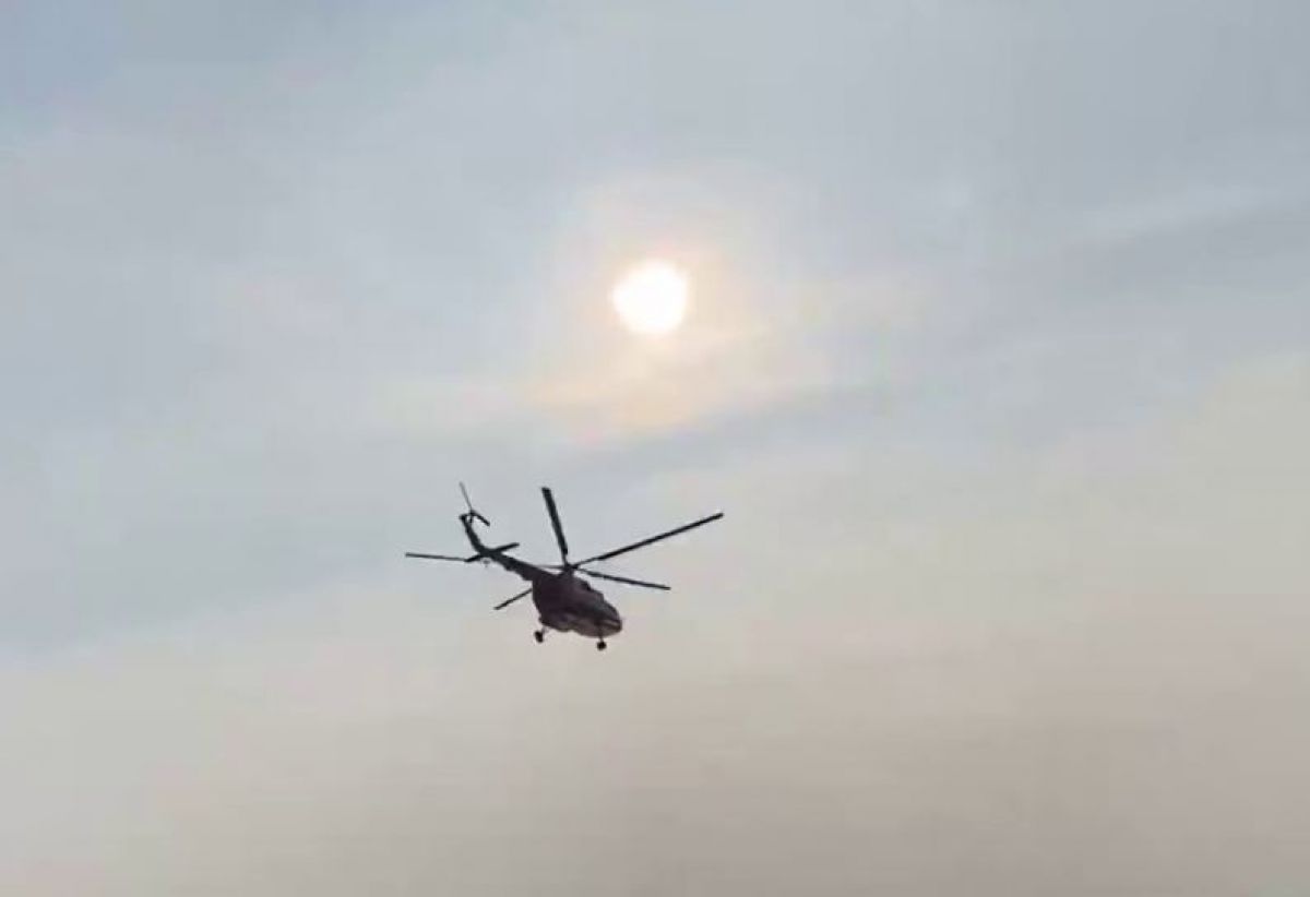 Брянцев встревожил низколетящий вертолет