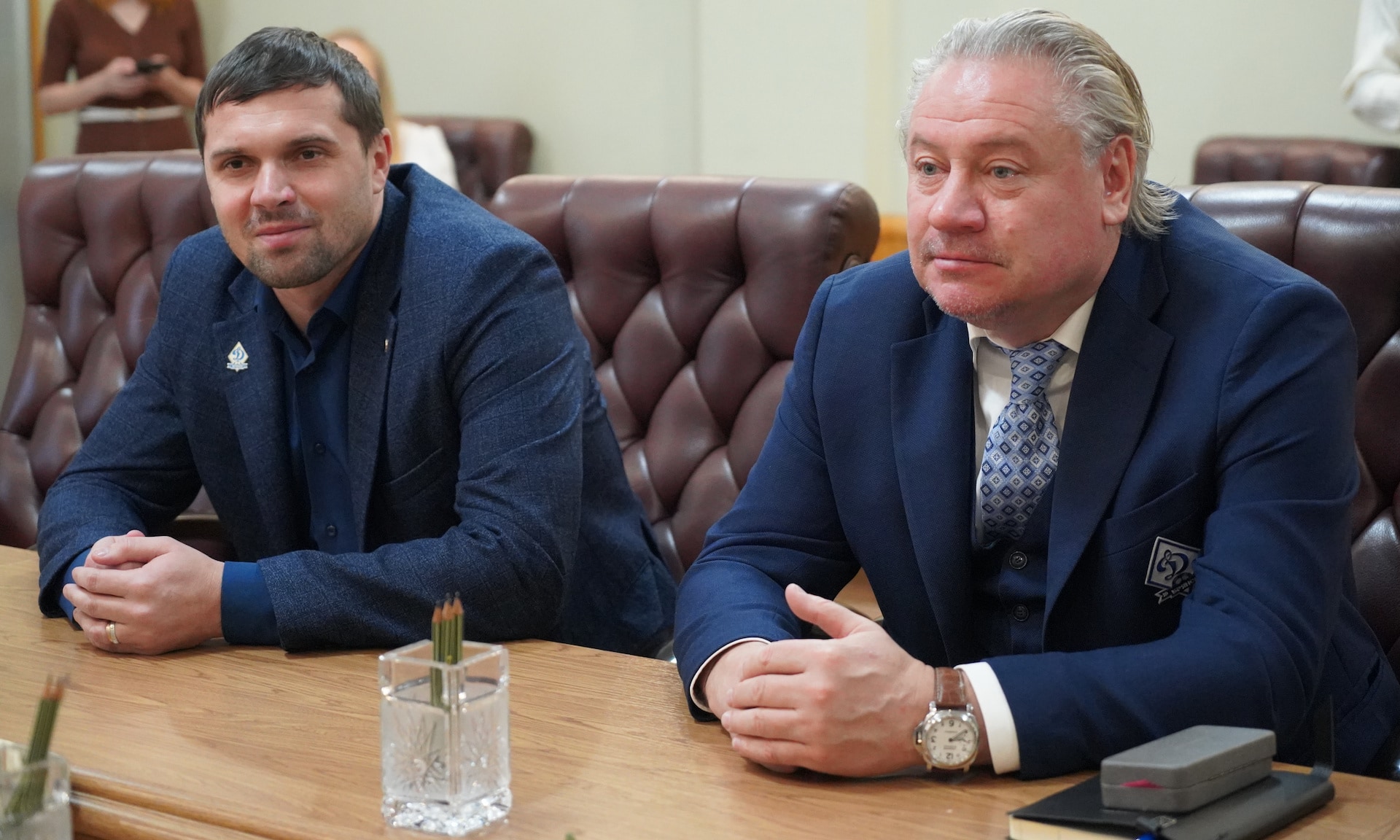 Рабочая встреча Губернатора Александра Богомаза с главным тренером ФК «Динамо-Брянск» Андреем Канчельскисом