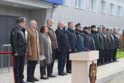 В Брянске торжественно открыли обновленное здание для нескольких подразделений полиции
