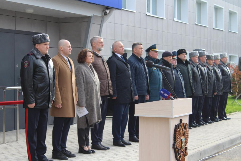 В Брянске торжественно открыли обновленное здание для нескольких подразделений полиции