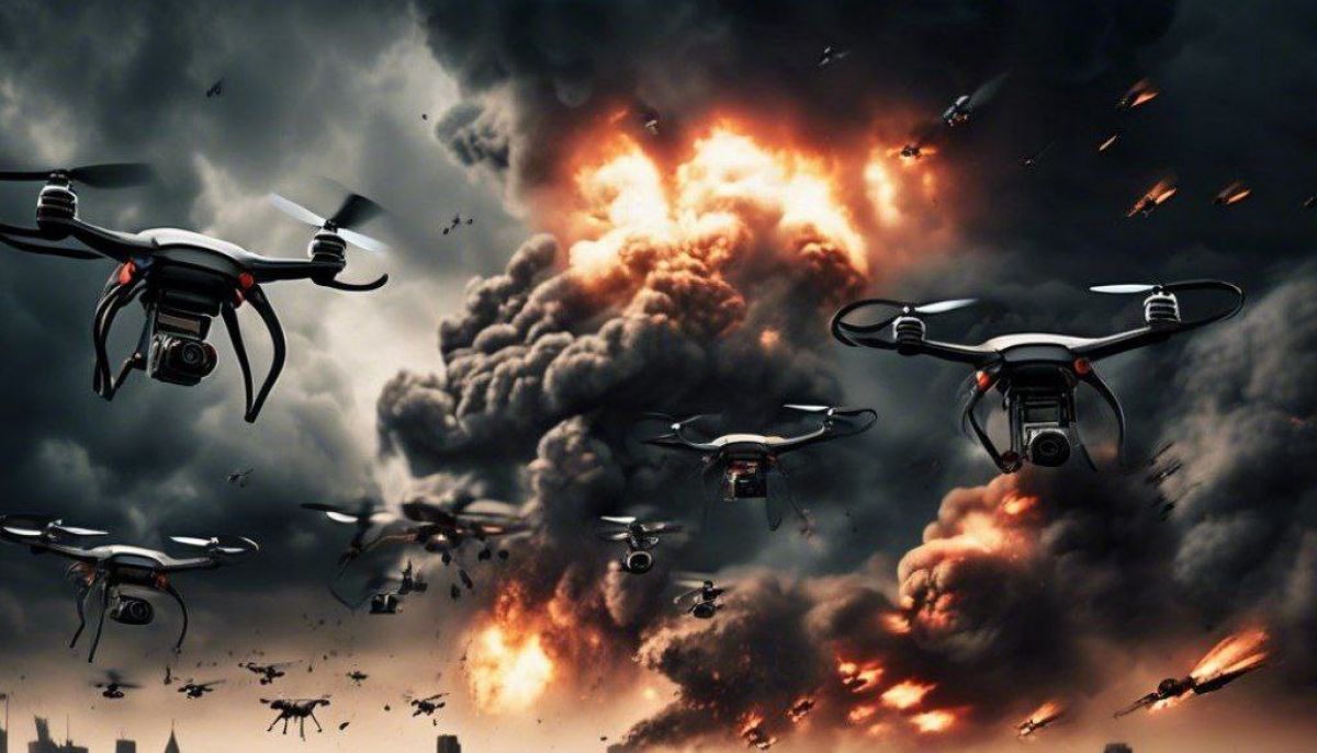 Украинская тройка смертоносных дронов потерпела крушение в Брянской области