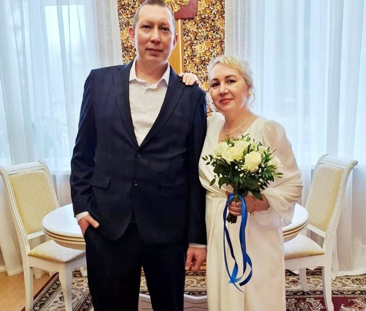 В Трубчевске поженились участник СВО и его избранница из Чувашии