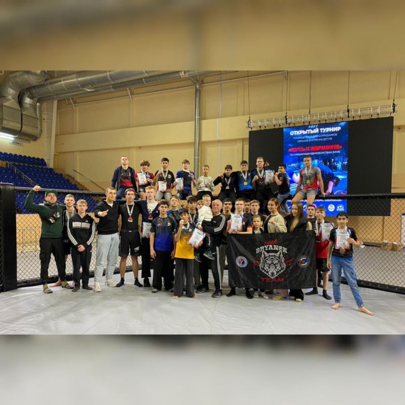 Брянская команда стала лидером соревнований по ММА в Смоленске