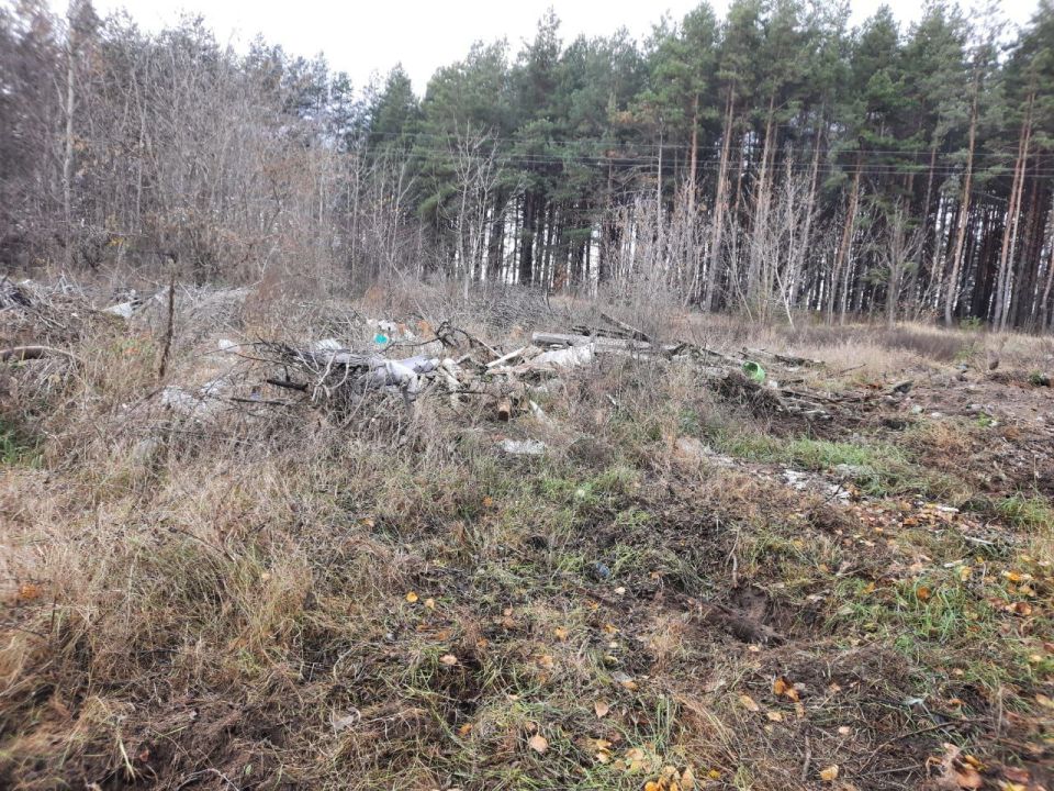 Ликвидируем очередную свалку в п. Чемерна