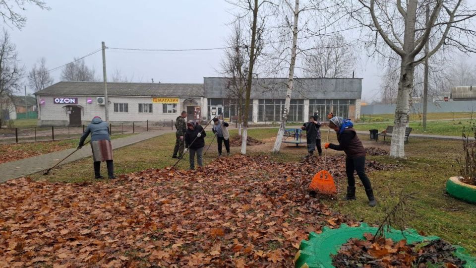На территории района прошла акция «Чистое село – чистая планета»