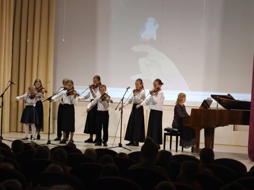 12 ноября в Детской школе искусств №3 им.Г.В.Свиридова состоялся концерт для дошкольников