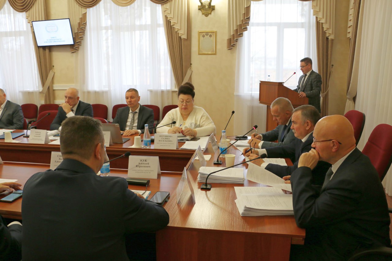 Комитет по законодательству и местному самоуправлению провел очередное заседание, где рассмотрел проект областного бюджета на 2026-2028 годы, профильные программы и прогноз социально-экономического развития региона на этот...