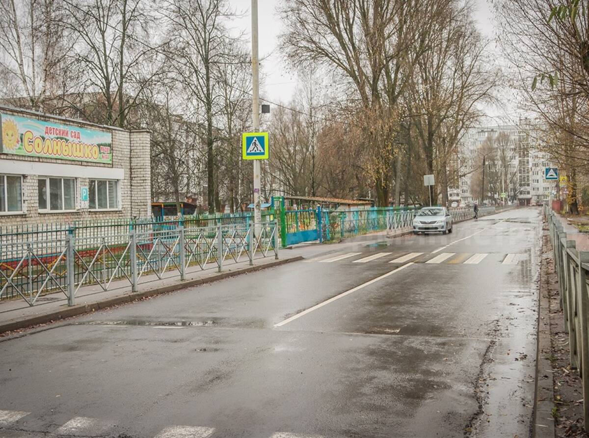 В Брянске улицу Киевскую отремонтировали за 13,5 млн рублей