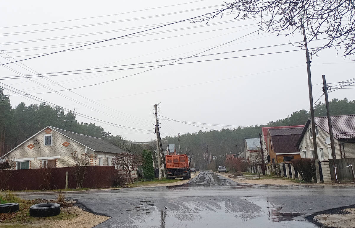 В Жуковке завершено асфальтирование улицы Звёздной