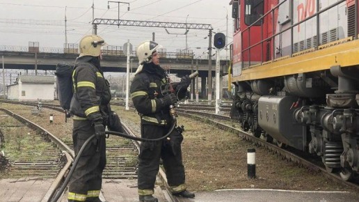 В Брянске ликвидировали ДТП на железной дороге во время учений