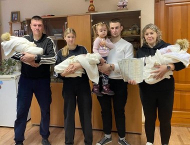 В Жуковке Брянской области родилась тройня