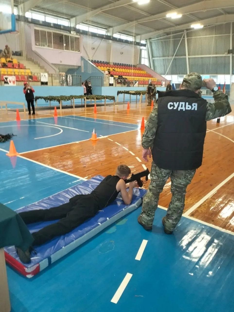 На базе детской спортивной школы им. Фридзона ФОК ,, Солнечный,, прошел региональный турнир по военно-спортивной игре ,,Камуфляж