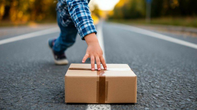 Брянским детям запретили поднимать с земли свёртки с деньгами