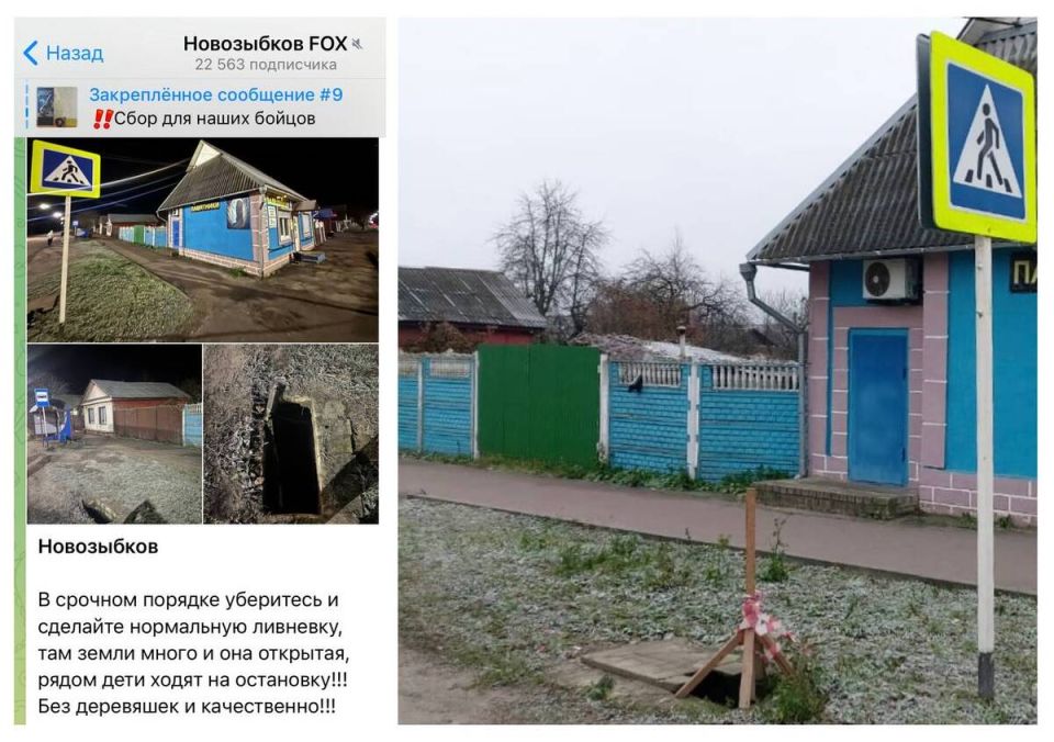 В Новозыбкове заметили смертельную опасность