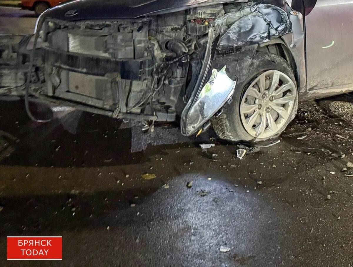 В Жирятино 39-летняя женщина на иномарке протаранила дерево и перевернулась