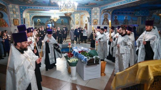 В Брянске простились с алтарником Николаем Захаровым