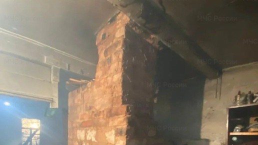 В клинцовском селе Ардонь загорелся частный дом