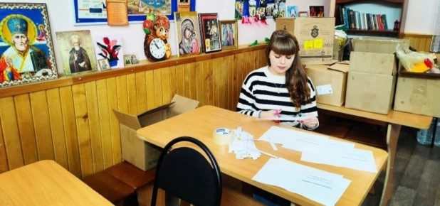 Волонтеры штаба «К ПОБЕДЕ ВМЕСТЕ» Клинцовской епархии передали очередную партию помощи нашим бойцам