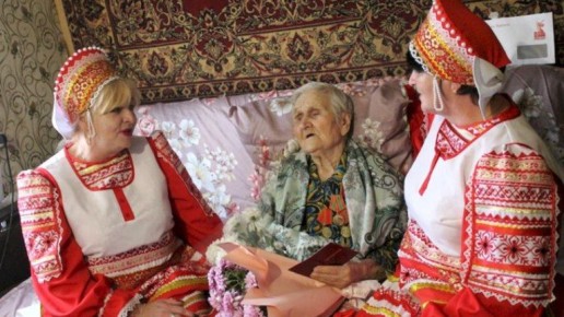 Жительница Карачевского района отметила 100-летний юбилей