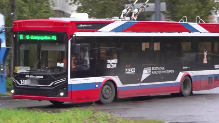 Дорожники заплатят за разбитое камнем стекло троллейбуса в Брянске