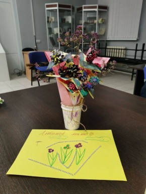 29 ноября в Музее истории партизанского движения работала творческая мастерская «Мамина улыбка»