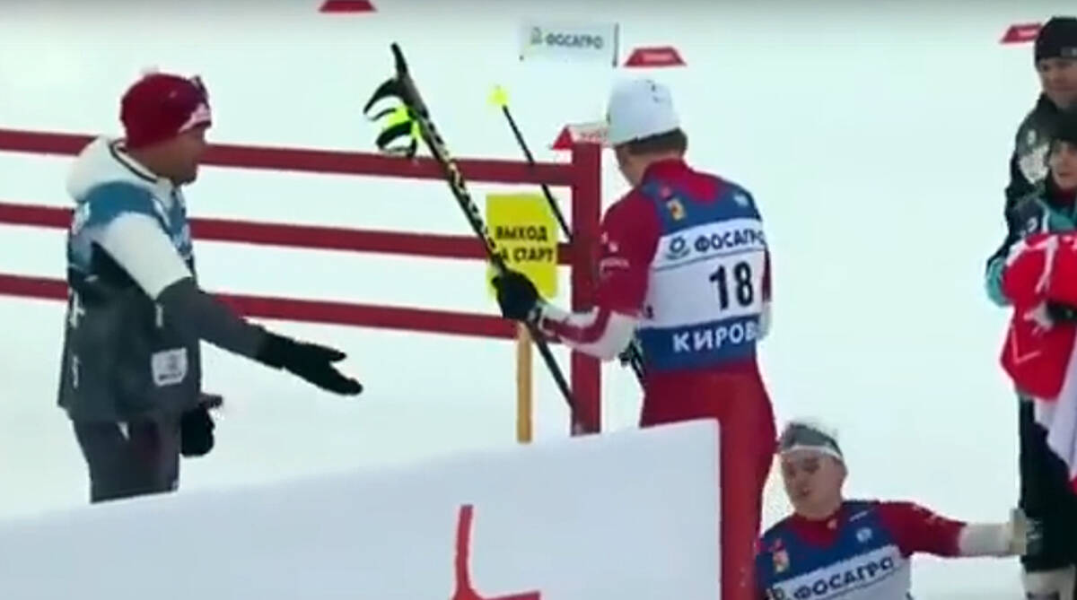 Брянского лыжника Большунова раскритиковали за хамский поступок