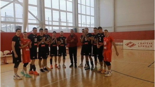 Волейболисты брянского «Спартака» выиграли домашний тур чемпионата России