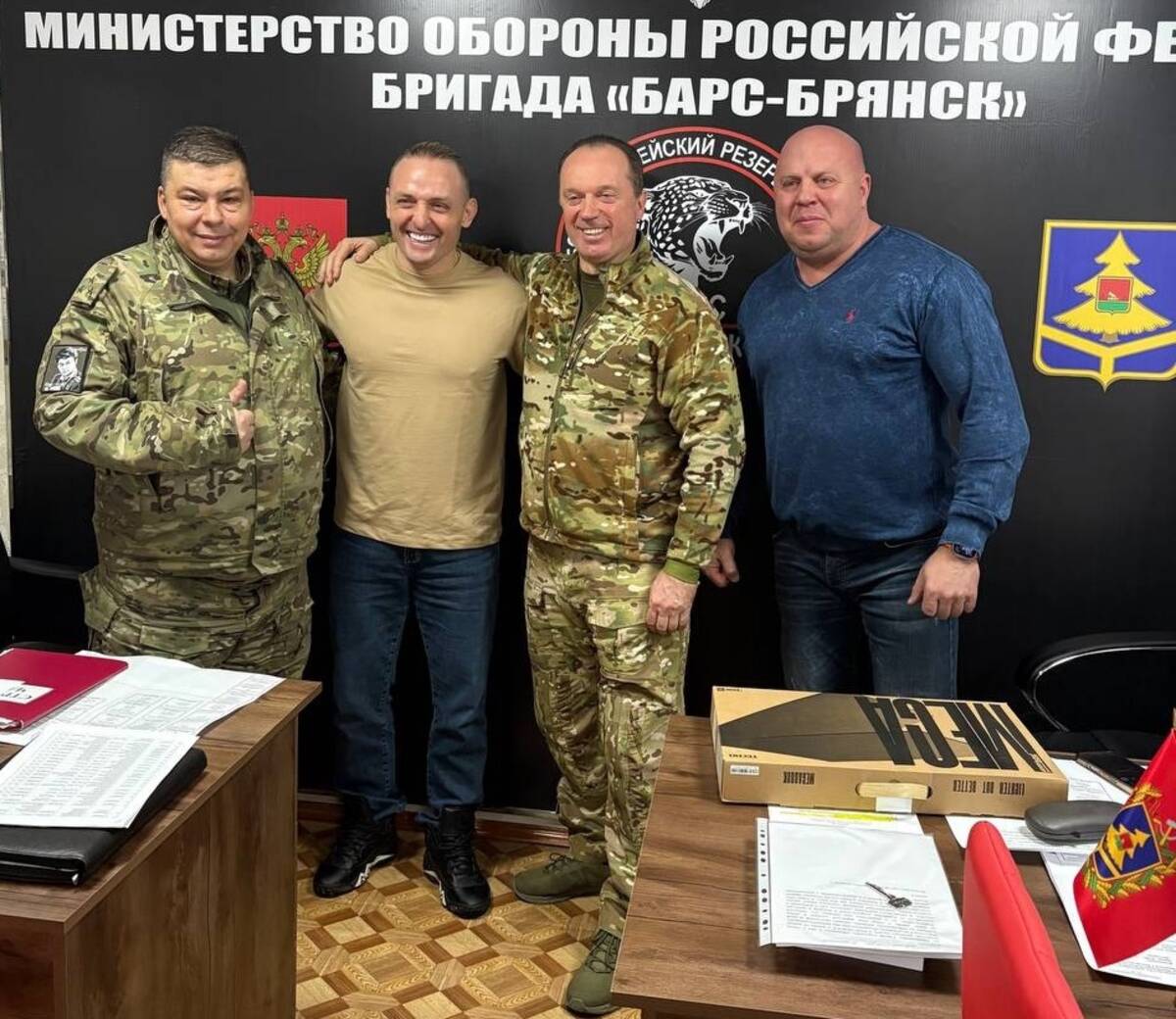 Аскольд Запашный побывал в гостях в отряде «БАРС-Брянск»