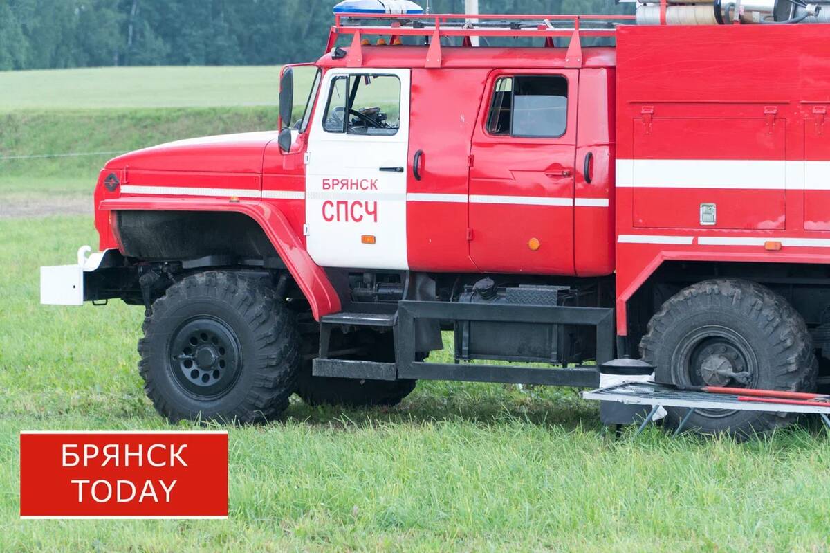 За сутки брянские огнеборцы потушили четыре пожара