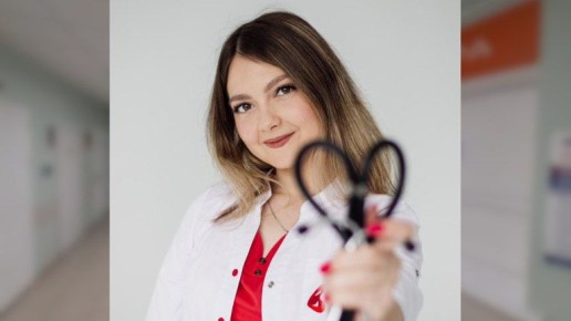 Ряды брянских педиатров пополнила молодой специалист Анастасия Андренюк