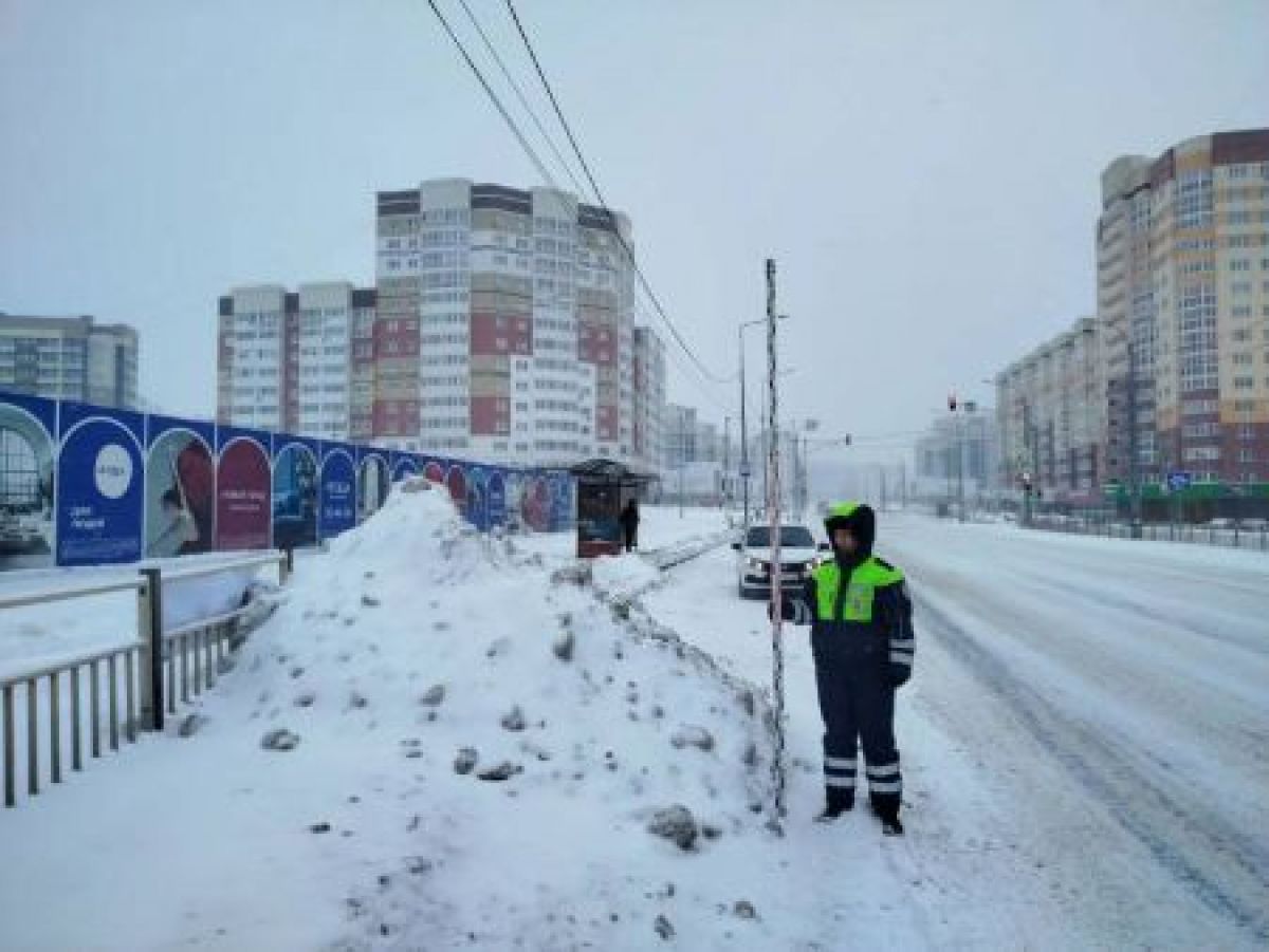 В Брянске изучили заснеженные дороги