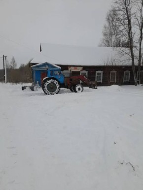 В настоящее время вся улично-дорожная сеть в Утынском сельском поселении расчищена в полном объеме!