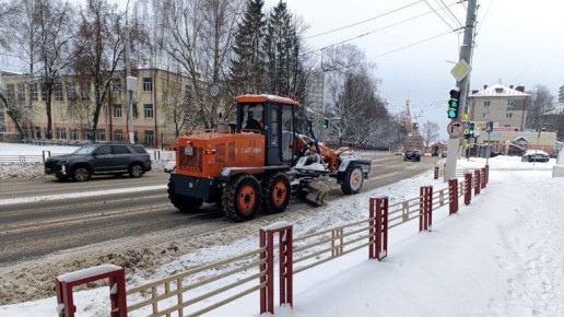 С улиц Брянска вывезли более 620 тонн снега