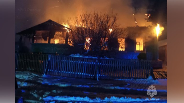 В Севском районе на пожаре погиб 63-летний мужчина