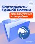 Подводим промежуточные итоги работы партпроектов Единой России